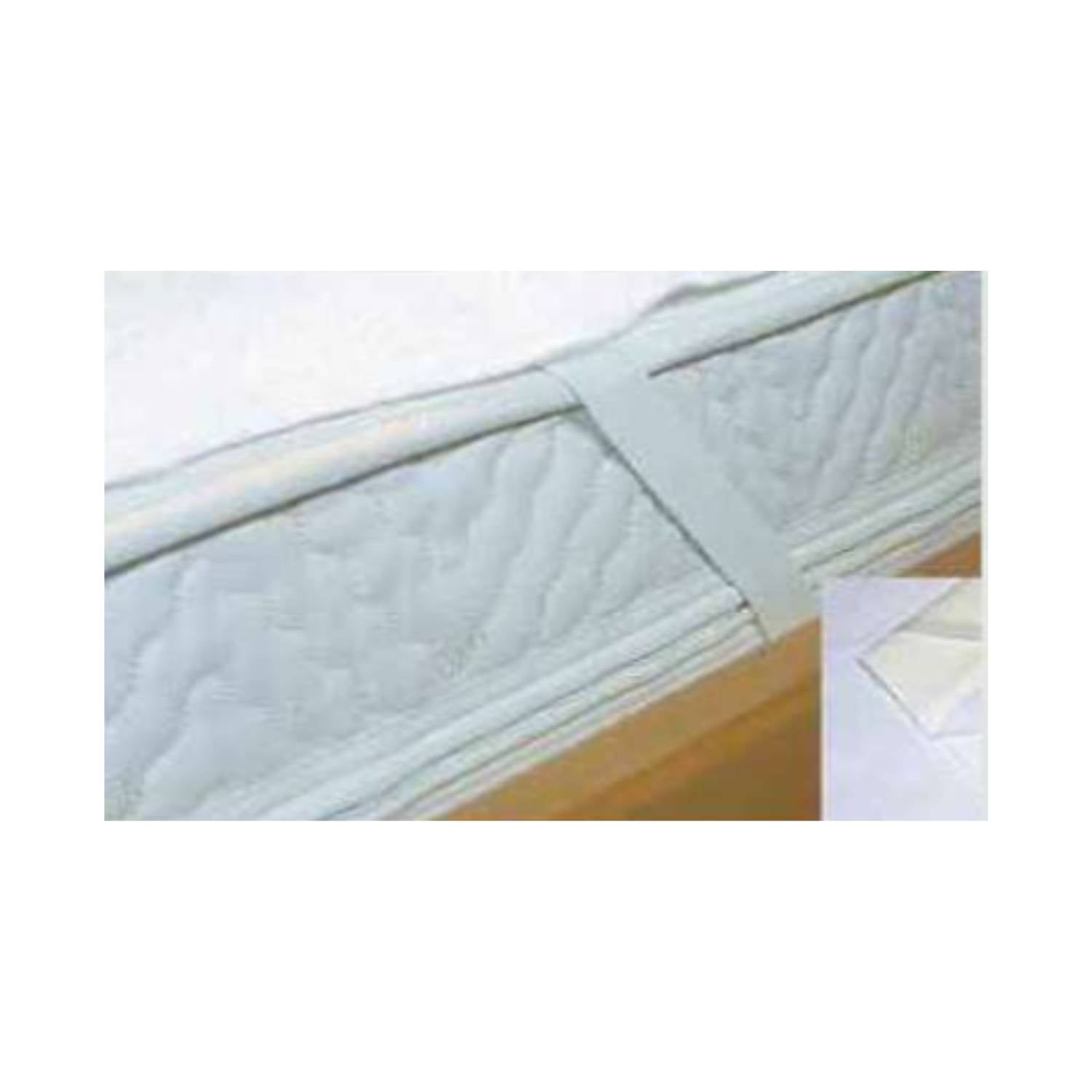 Inko-Spannauflage Frottee/Folie, mit 4 Gummibändern an den Ecken - 90x200 cm